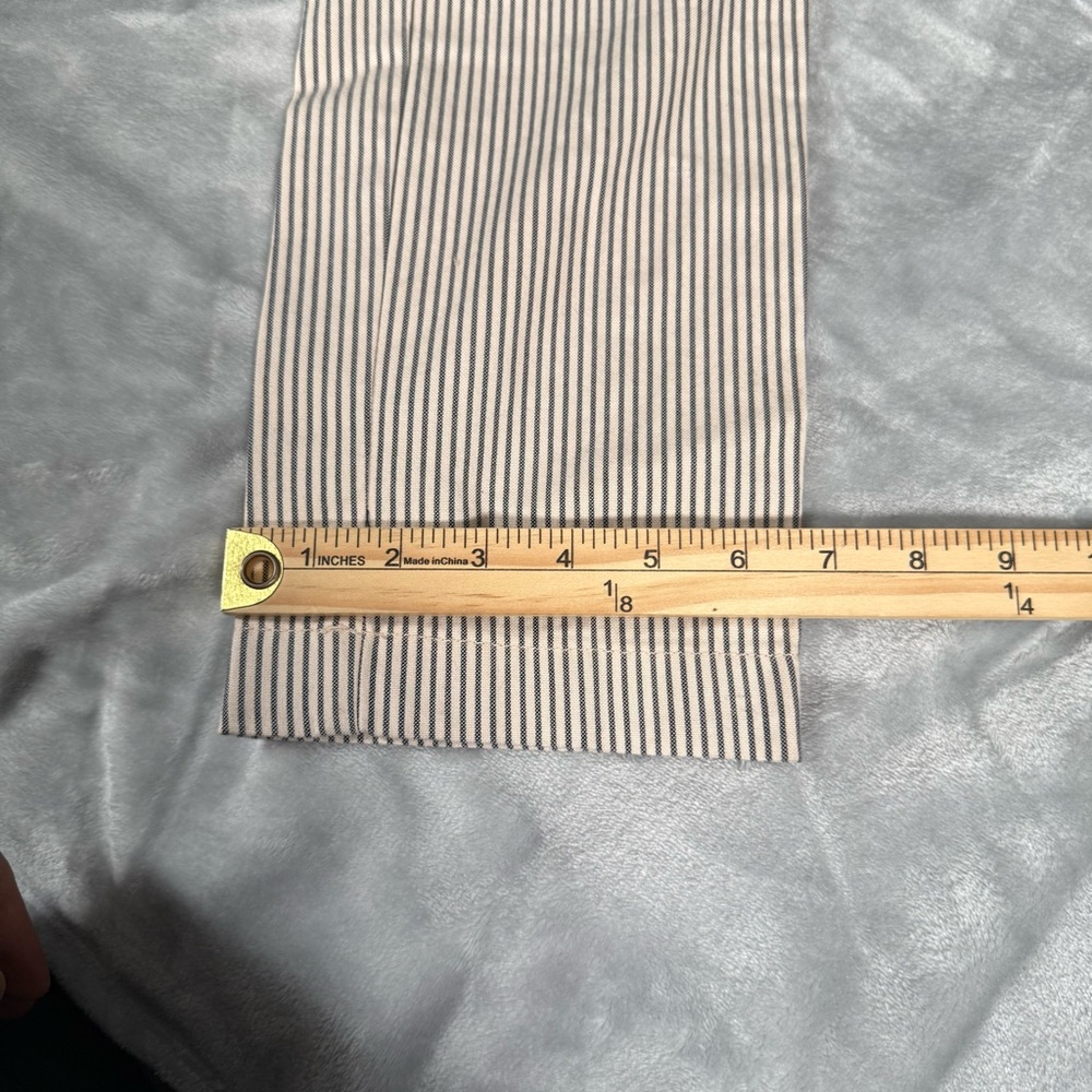 Brooks Brothers Red Fleece Striped Dress Pants Mens 30x34 Skinny Fit Cotton NEW - Picture 10 of 12